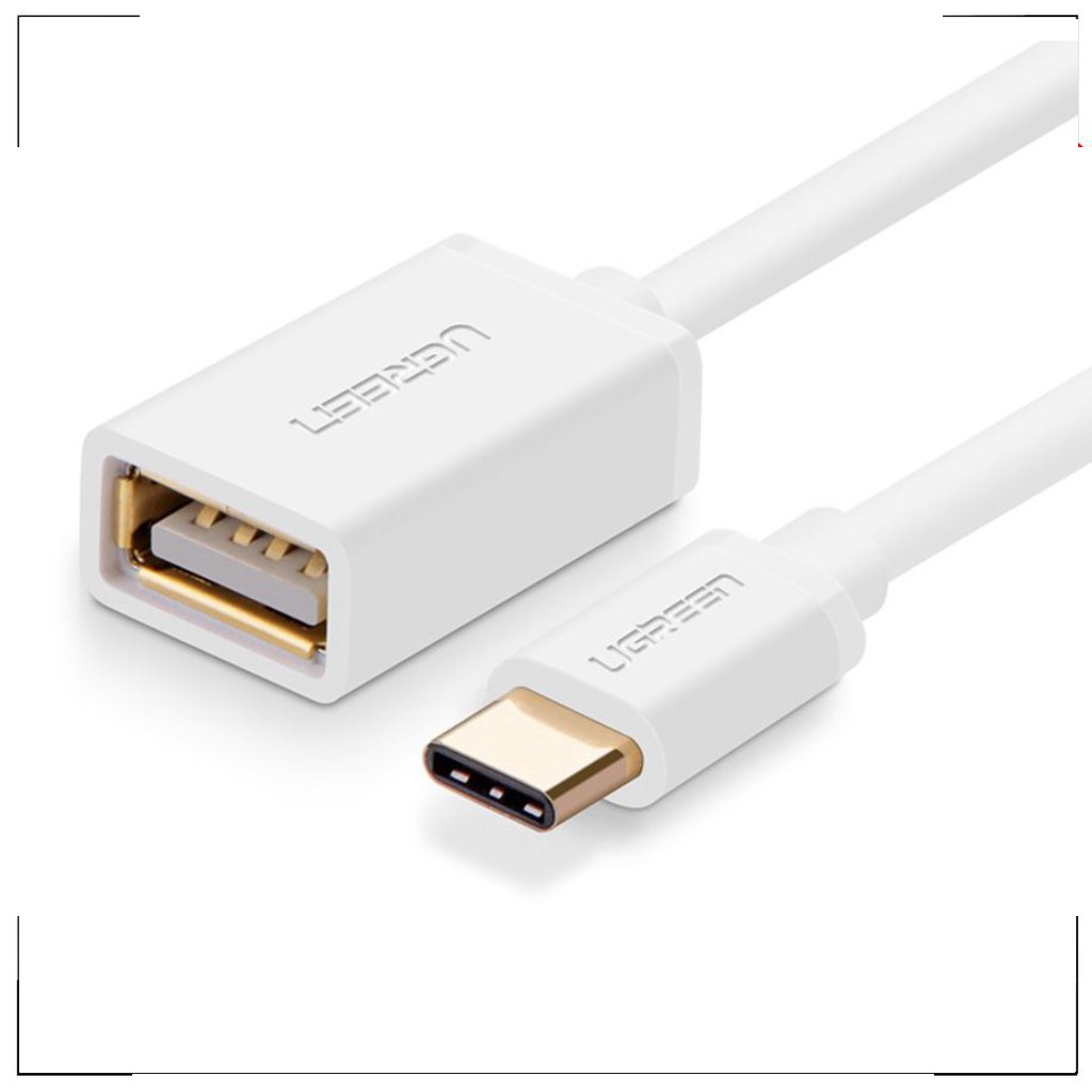 Cáp Type-C to USB 2.0 chính hãng Ugreen 30176 ( 2 màu) - macbookstore9