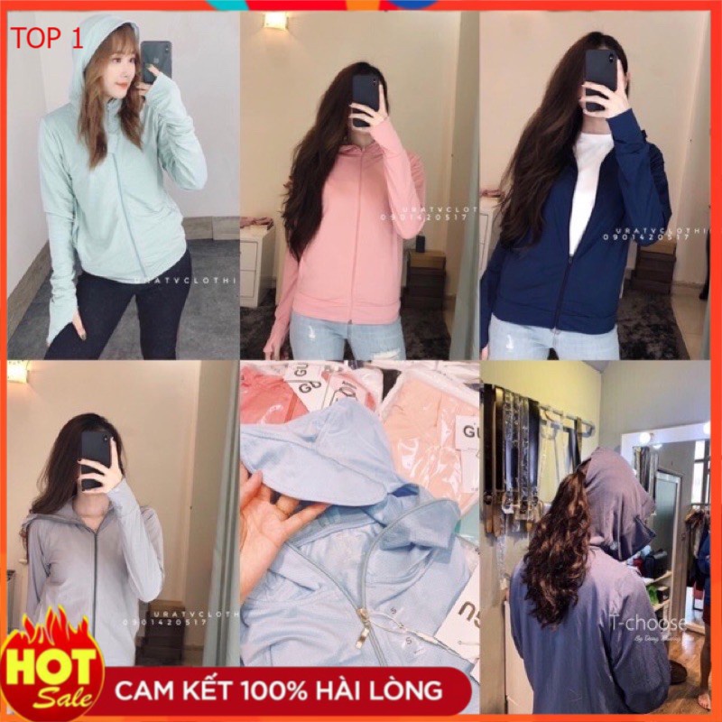 Áo chống nắng thông hơi chống tia UV dáng ngắn