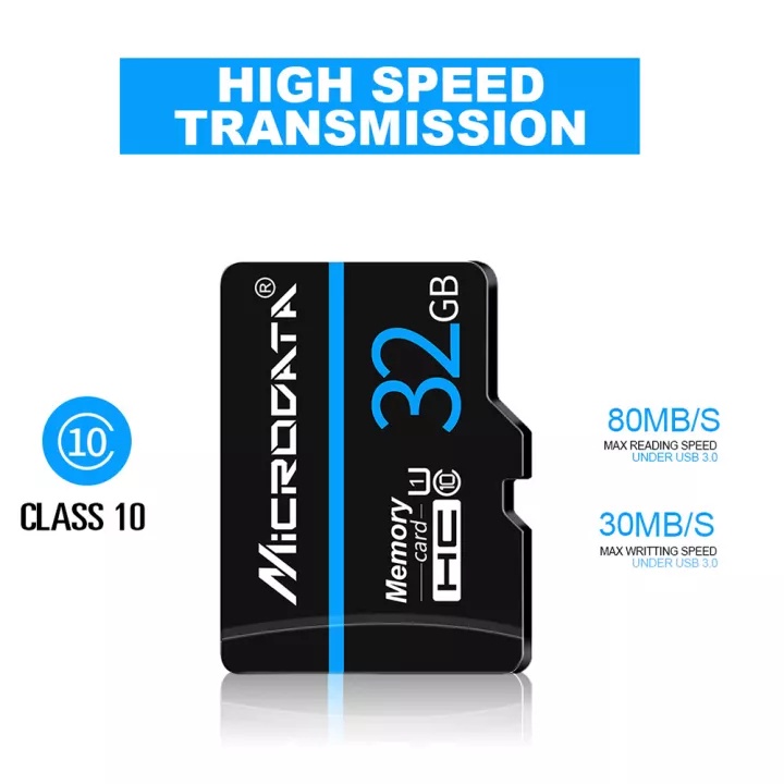 Thẻ nhớ Microdata 32G class 10 chính hãng