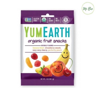Kẹo dẻo hữu cơ 4 hương vị trái cây 50g - Yumearth