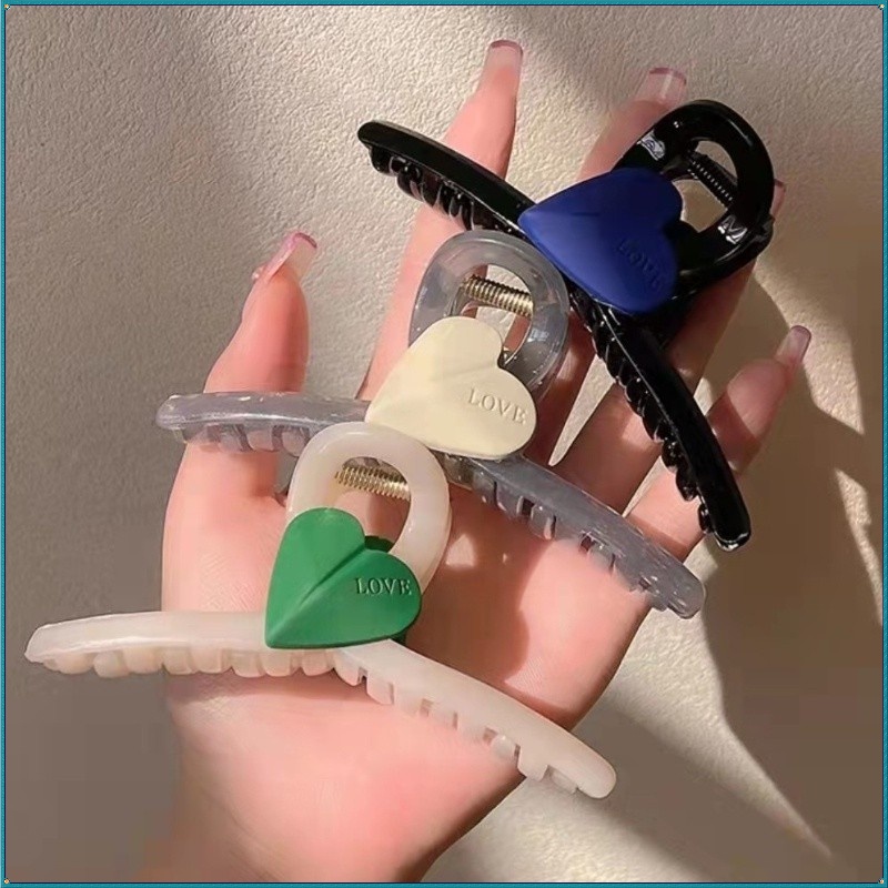 Kẹp Tóc Hình Cá Mập Màu Nhám Cỡ Lớn Thời Trang Mùa Hè Cho Nữ