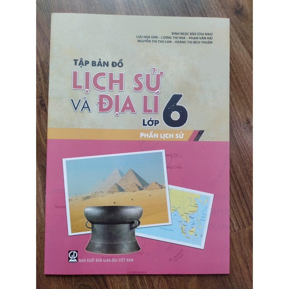 Sách - Tập Bản Đồ Lịch Sử Và Địa Lí Lớp 6 - Phần Lịch Sử
