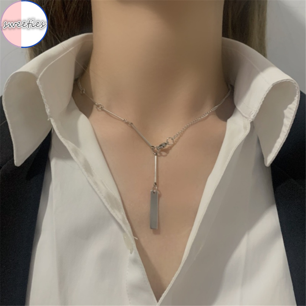 Dây Chuyền Thép Không Gỉ Phong Cách Đơn Giản Thời Trang