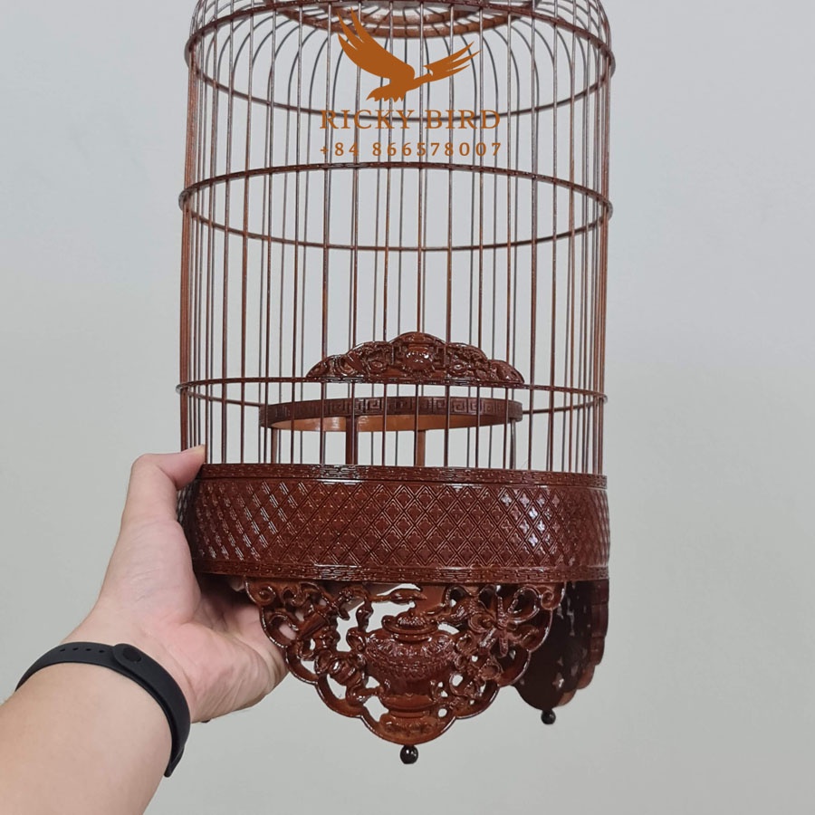 Lồng chim đã sơn - Puteh bird cage