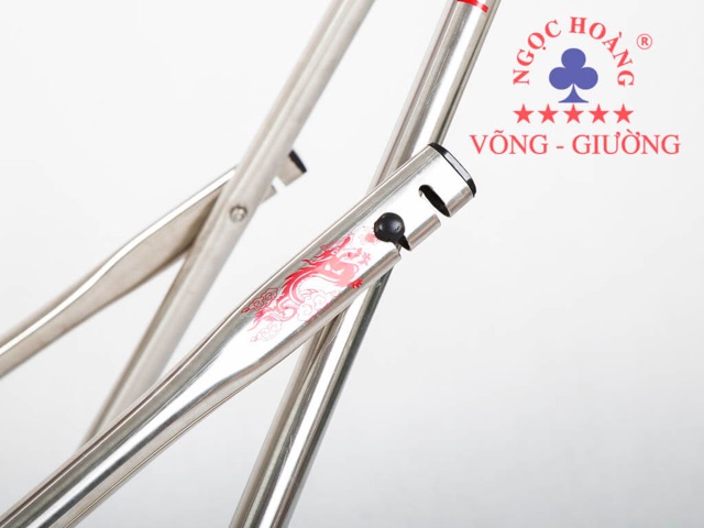 Bộ Võng Xếp Inox Thuyền Rồng Ngọc Hoàng Cỡ Người Lớn