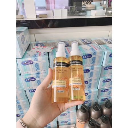 Sữa rửa mặt Neutrogena tinh chất nghệ vòi 150ml
