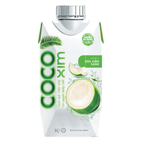 Nước dừa xiêm xanh Original Cocoxim 330ml