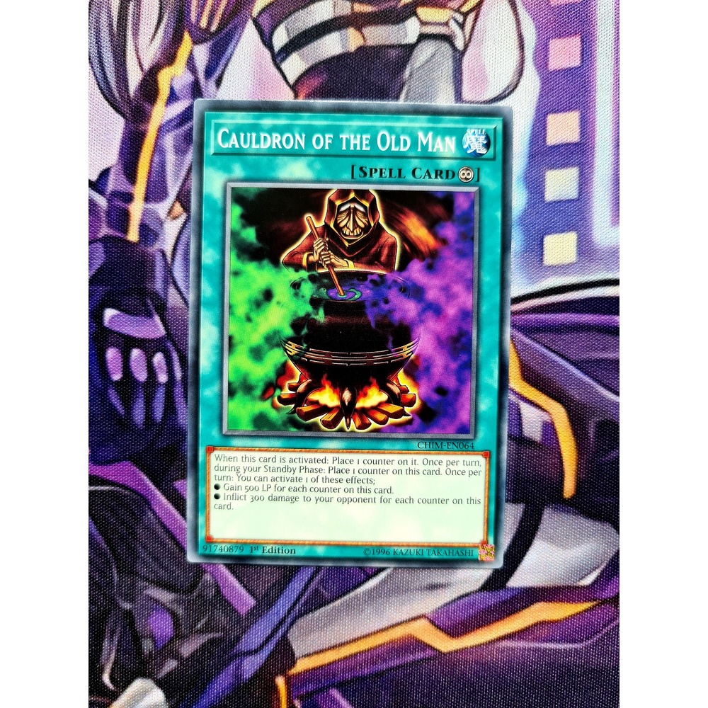 [ ĐỖ LẠC SHOP ] Thẻ Bài Yugioh Spell Cauldron of the Old Man - CHIM-EN064 - Common 1st Edition