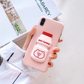 Iphone 11 11 pro 11 pro max 3d hộp sữa ốp lưng tpu mềm