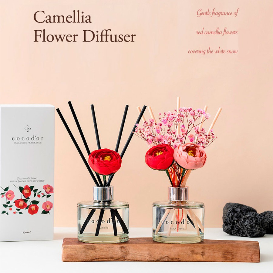 [NEW] Tinh Dầu Tán Hương Cho Văn Phòng Phiên Bản Hoa Trà COCOD'OR CAMELLIA DIFFUSER_Mỹ phẩm Hàn Quốc chính hãng