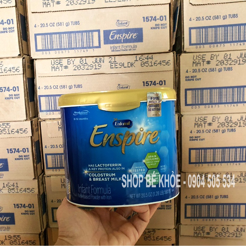 Sữa Enfamil Neu pro Infant Fomula, Enspire  Infant Fomula dùng cho bé