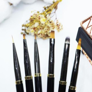Bộ cọ nail , set cọ nail vẽ móng 6 cọ