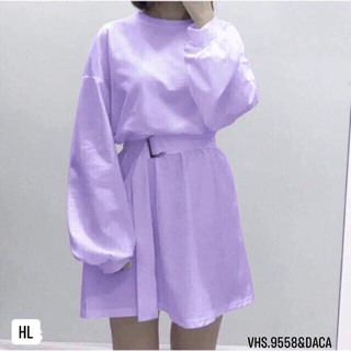 Váy khuy đai bụng -HS/C