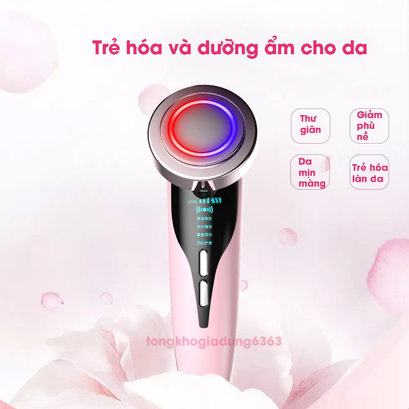 Máy đẩy tinh chất ánh sáng sinh học, chăm sóc da mặt với công nghệ mới đa chức năng - Máy điện di hình cô gái | BigBuy360 - bigbuy360.vn