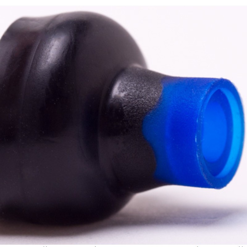 Nút Bọc Đầu Tai Nghe Jvc Ep-Fx10 Hình Xoắn Ốc Chấm Bi Bằng Silicone + Nút Bịt Tai Jvc