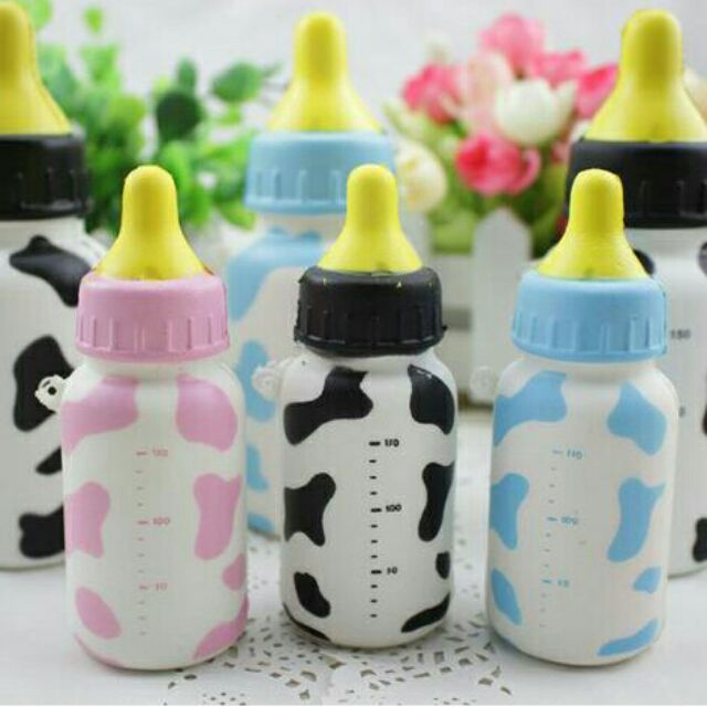 Squishy bình sữa [squishy hộp sữa] siêu mềm , cute