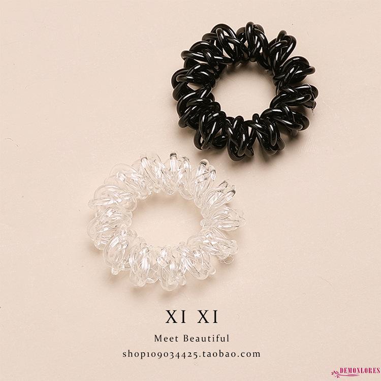 Dây buộc tóc điện thoại dạng xoắn ốc cho nữ