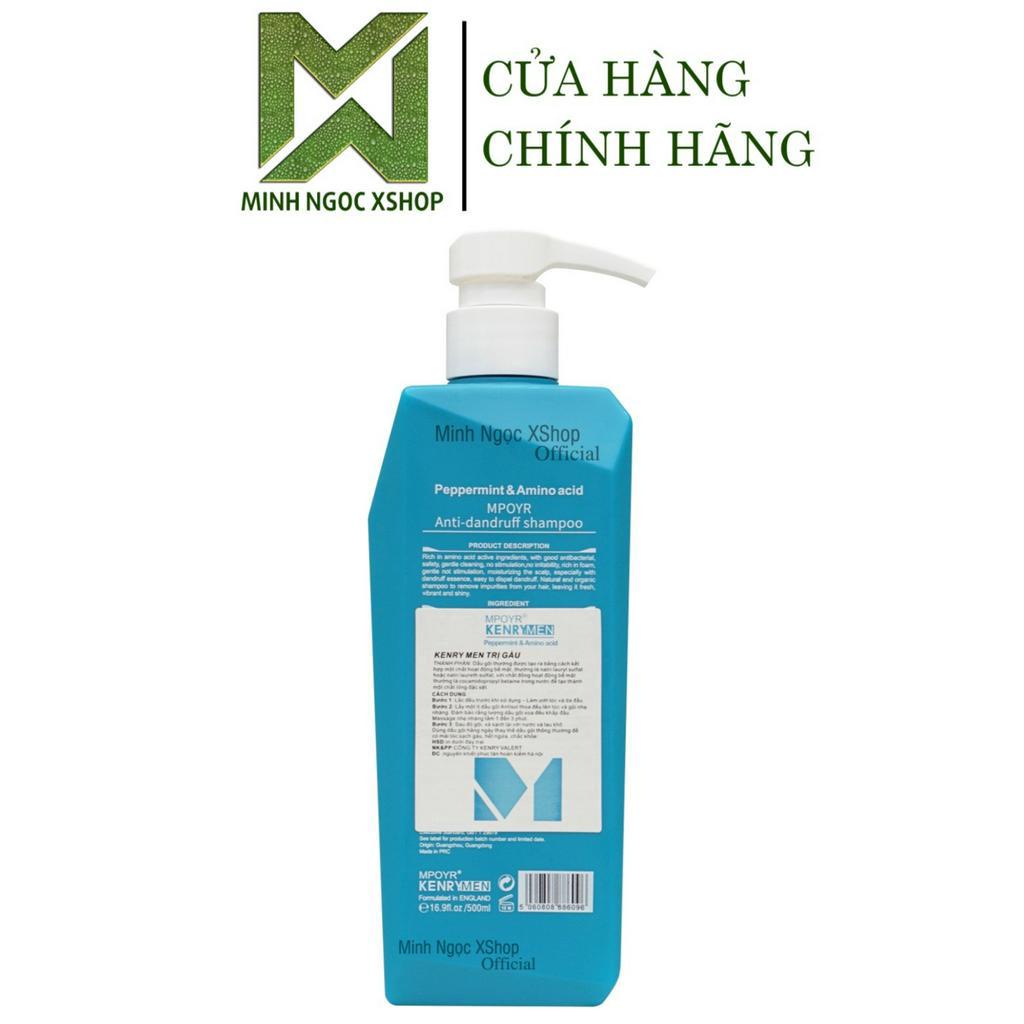 Dầu gội đầu nam ngăn ngừa gàu Kenry Men Mpoyr Anti Dandruff Shampoo 500ML