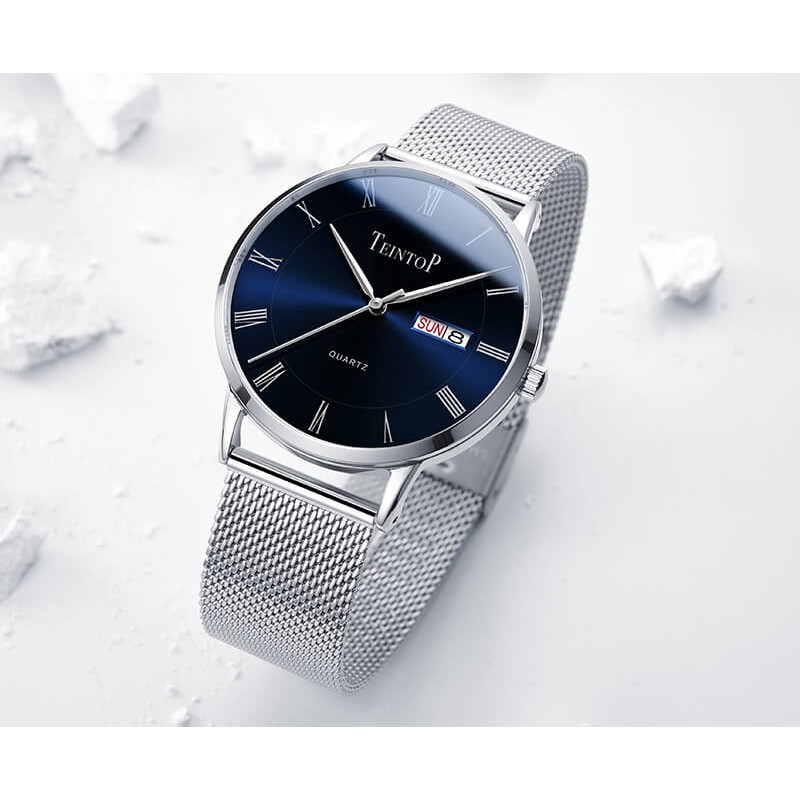 Đồng hồ nam chính hãng Teintop T7016-9 mới 100%,Kính sapphire,chống xước,Chống nước 30m,Đồng hồ pin Quartz ,Bh 12 tháng