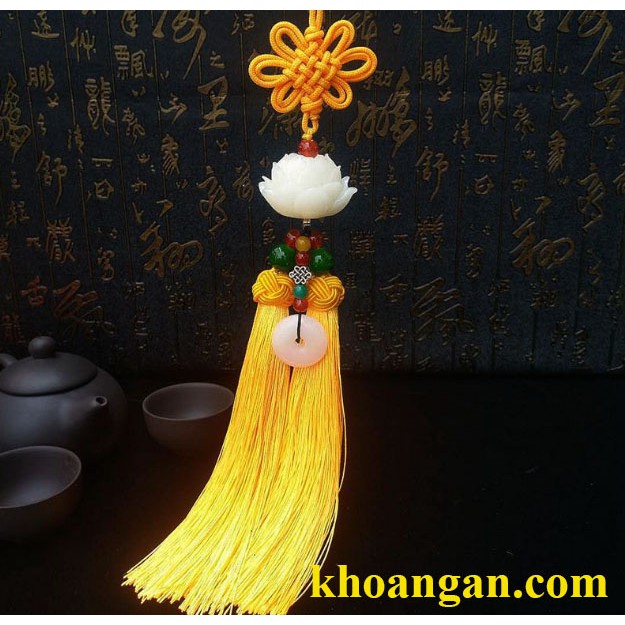 Dây treo xe ô tô Hình Hoa Sen | BigBuy360 - bigbuy360.vn