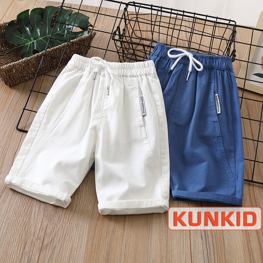 (Mẫu mới) Quần kaki - quần thô short bé trai hàng Quảng Châu Kunkid