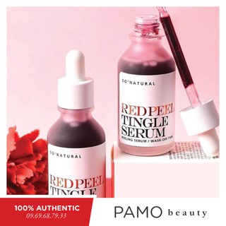Tẩy da chết hóa học So Natural Red Peel Tingle Serum 30ml