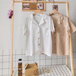 [🚛Sale 40%]Áo sơ mi cổ vest[Ảnh thật kèm video]