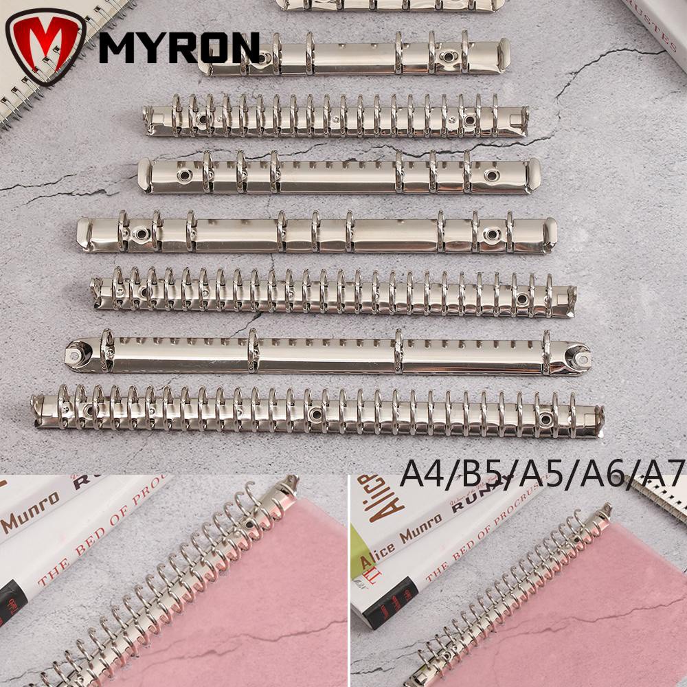 Kẹp Giữ Tài Liệu Giấy A4 / B5 / A5 / A6 / A7 Bằng Kim Loại Tiện Dụng Cho Văn Phòng Diy