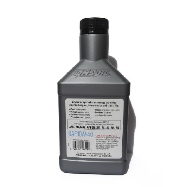 Nhớt AMSOIL 10W40 Performance tổng hợp 100%