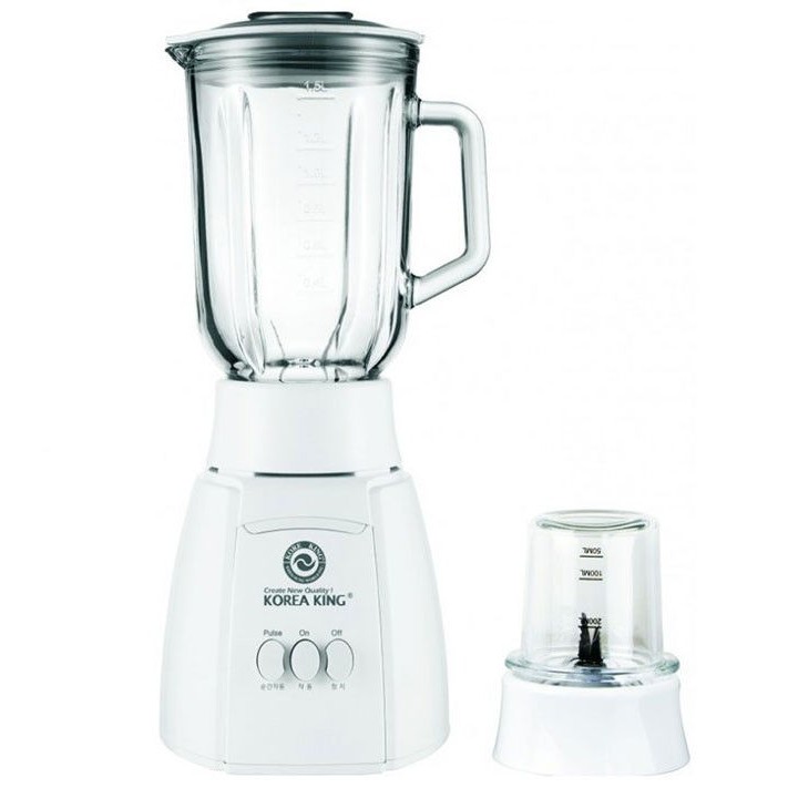Máy xay sinh tố Korea King KBL-120B 1.5L (Trắng) - Bảo hành 12 tháng