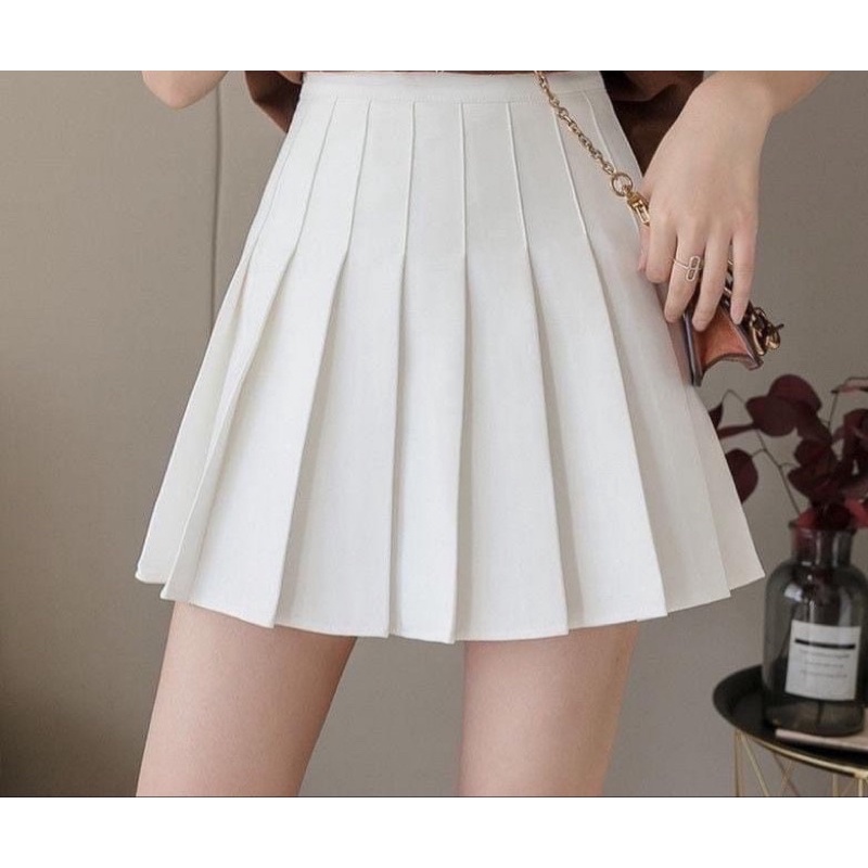 Chân Váy Bigsize dập li chất liệu dày dặn đứng fom dưới 95kg