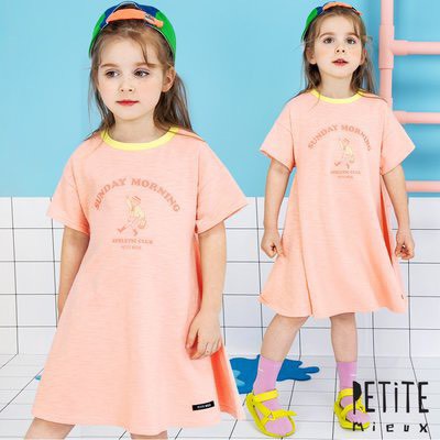 Váy bé gái chất Cotton Peti.te dáng xòe