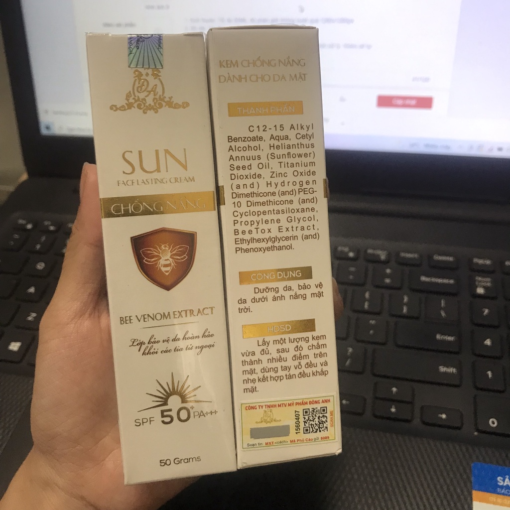 Chống nắng Collagen X3 chiết xuất nọc ong