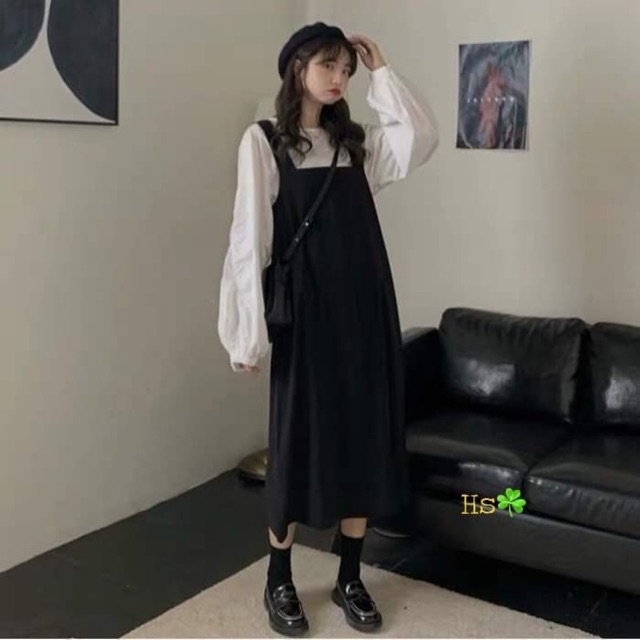 Sét áo rúm tay + yếm kaki HS66