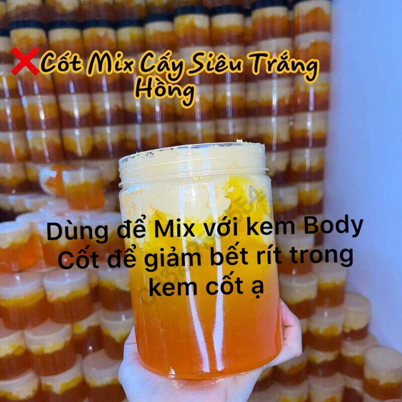 Serrum để mix vào Kem  Body Cốt (loại đặc) 230gram