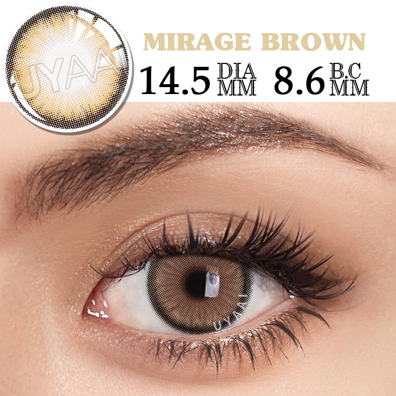 1 Cặp Kính Mắt 14.5mm 0.75--8.00 Độ Tự Nhiên
