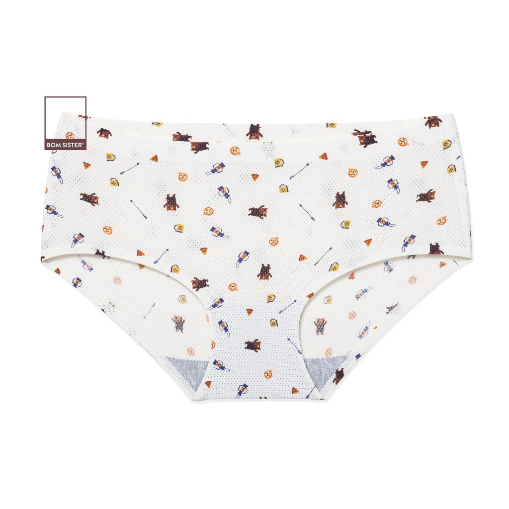 [Mã FAMALLT5 giảm 15% đơn 150k] Quần lót su đúc thông hơi ép viền hoạ tiết dễ thương phần 2 BOM SISTER Q5875 | BigBuy360 - bigbuy360.vn
