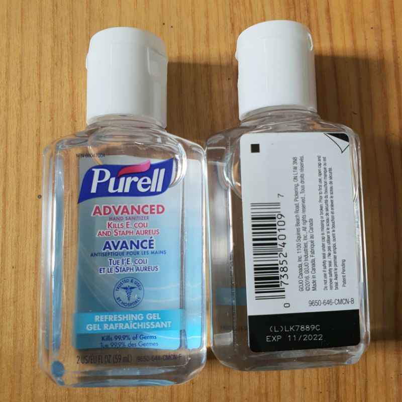 Gel rửa tay khô diệt khuẩn PURELL Advanced 59ml [Hàng Canada] - Đông Anh Pharma