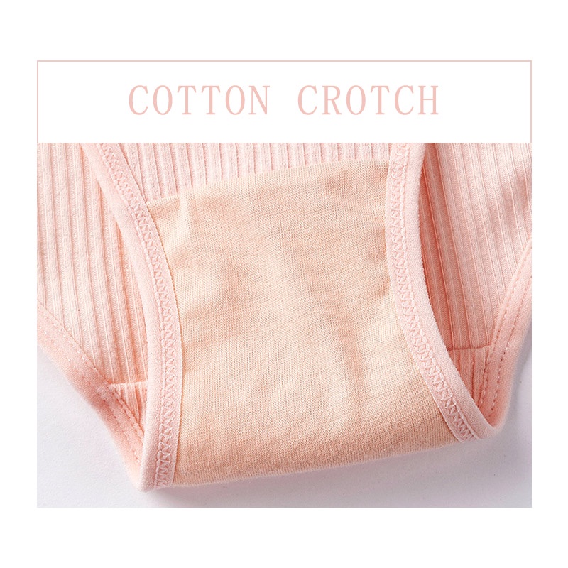Set 3 quần lót cotton ZXYOUPING mềm mại không lộ đường may lưng thấp size S-XXL