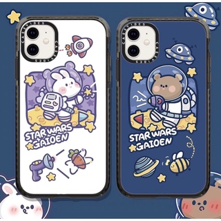 Ốp Lưng Iphone THE VIBES Nhựa Cứng Viền Dẻo Couple Thỏ Gấu Phi Hành Gia 11/11promax/12/12promax/13/13pro/13promax