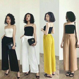 Quần đũi dài ống rộng