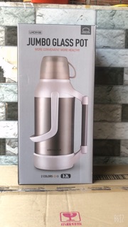 [Tặng 1 ly thuỷ tinh] Bình thuỷ Lock&lock 2 lít và 3,2 lít