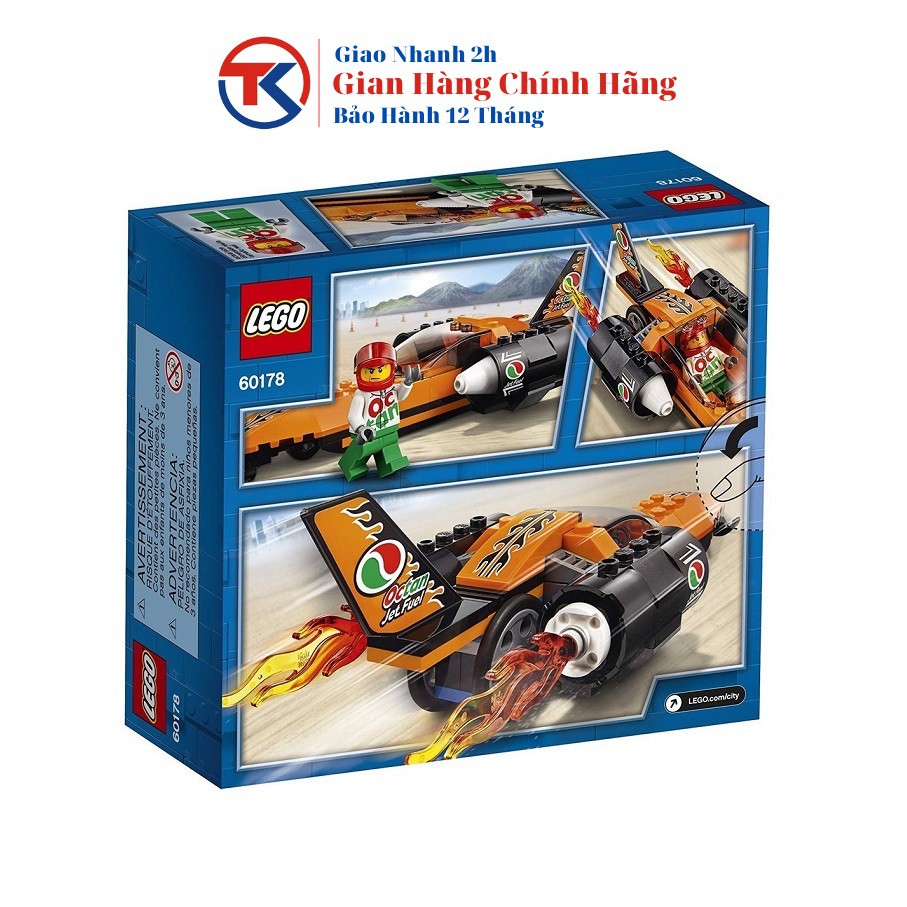 LEGO CITY Xe Siêu Tốc Độ 60178 (78 chi tiết)