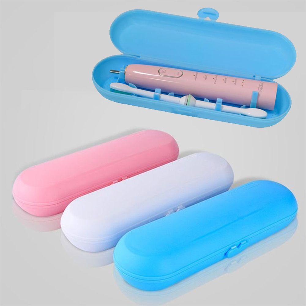 Hộp Đựng Bàn Chải Đánh Răng Điện AROMA Chống Bụi Màu Trơn Có Thể Sạc Lại
