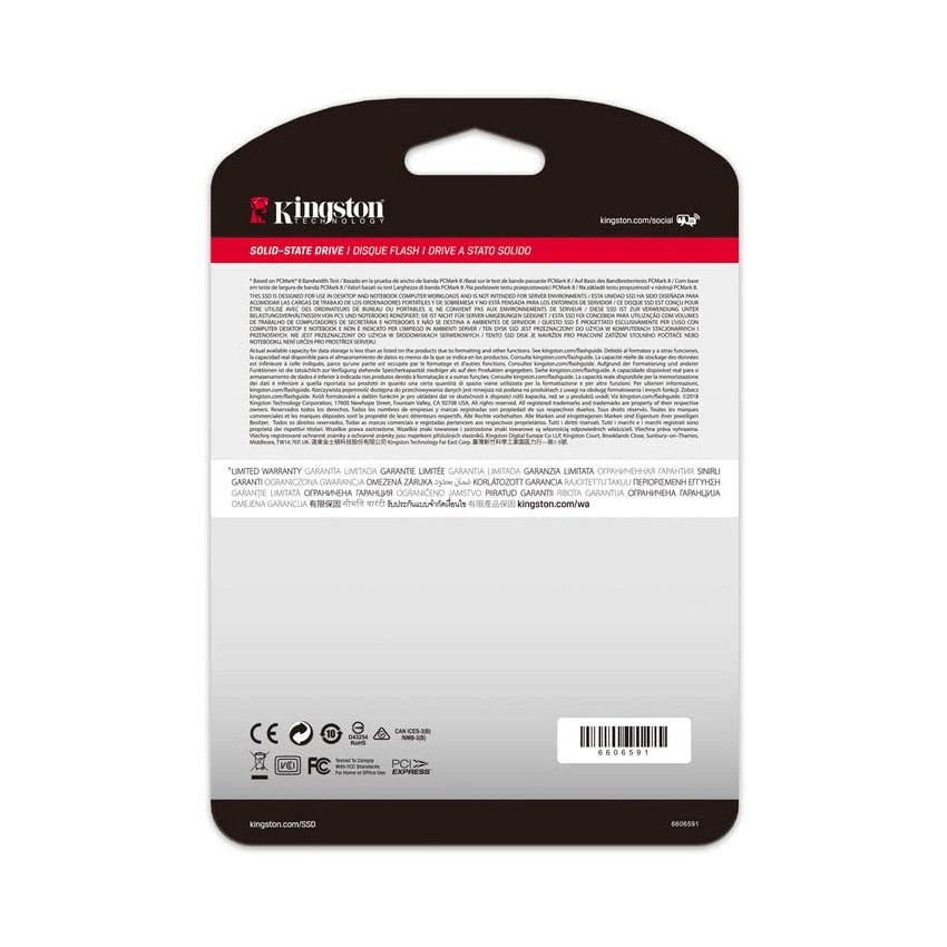 [Mã 255ELSALE giảm 7% đơn 300K] Ổ cứng SSD Kingston A2000 NVMe PCIe Gen 3.0 x4 500G - Hàng Chính Hãng | BigBuy360 - bigbuy360.vn