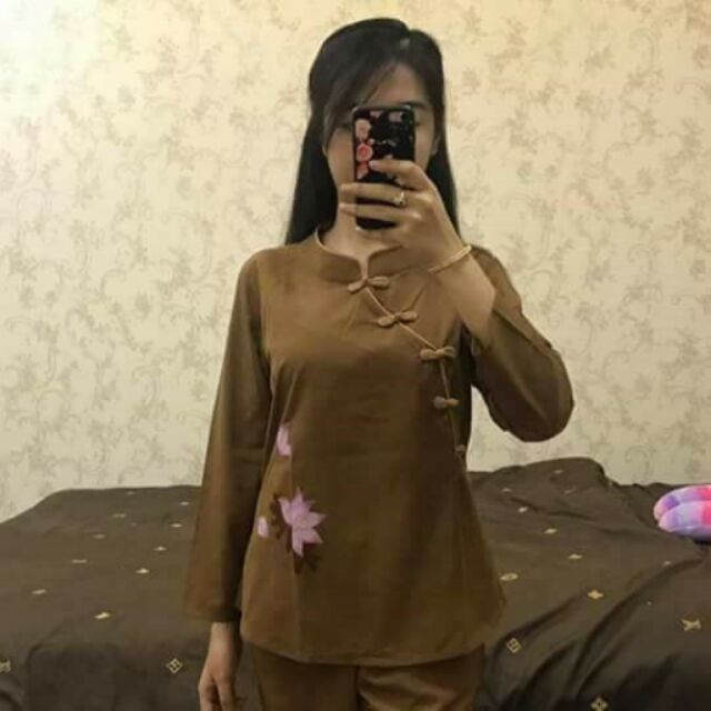 Áo phật tử mẫu 069