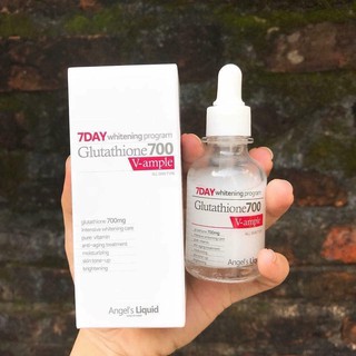 Huyết thanh truyền trắng glutathion 7 days hãng ANGEL LIQUID HQ