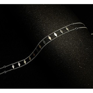 Dây Chuyền Titan Nữ Kiểu Choker Thời Trang Cá Tính Không Đen Không Gỉ TT 3059