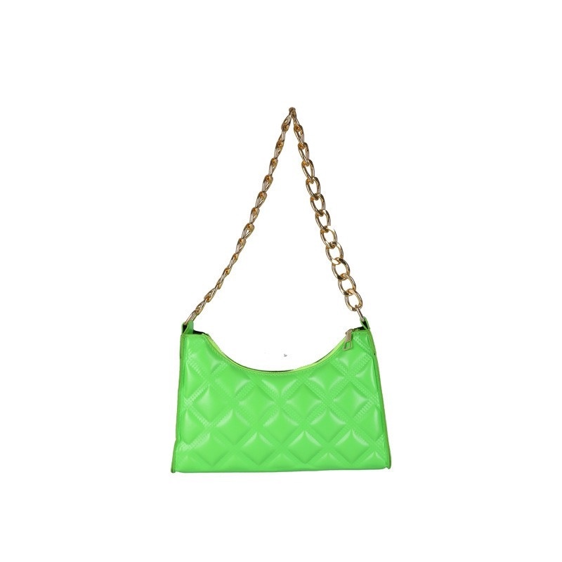 Túi Xách Đeo Vai Màu Trơn Vân Kim Cương Kiểu retro NB00256