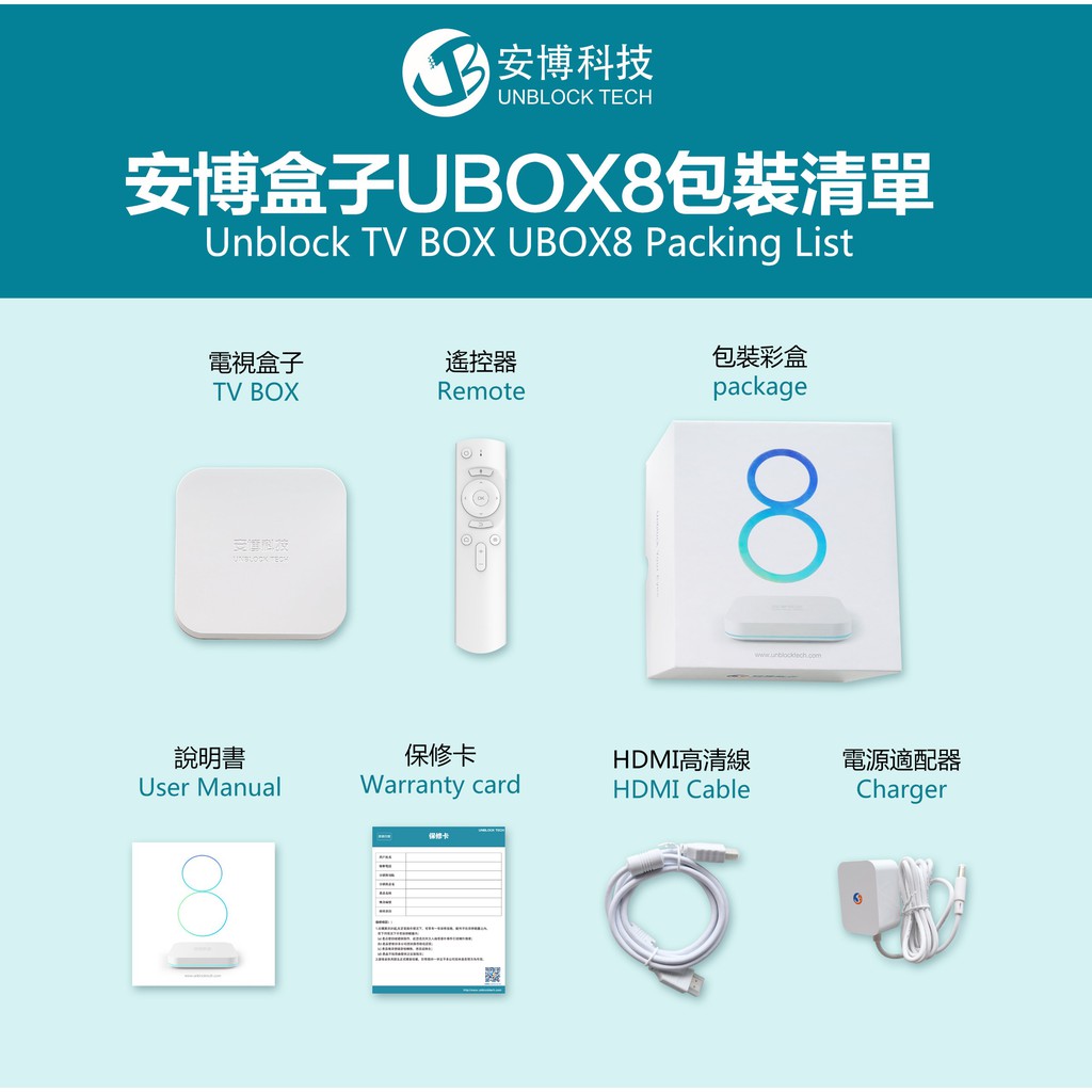 Tivi Box UBOX 8 PRO MAX xem MIỄN PHÍ truyền hình Nhật Bản, Hàn, Trung Quốc, Đài Loan, RAM 4GB, ROM 64GB, Remote Voice